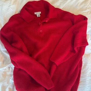Classic Red Women's Sweater
